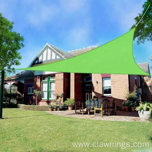 Rain proof canopy sun shade sail